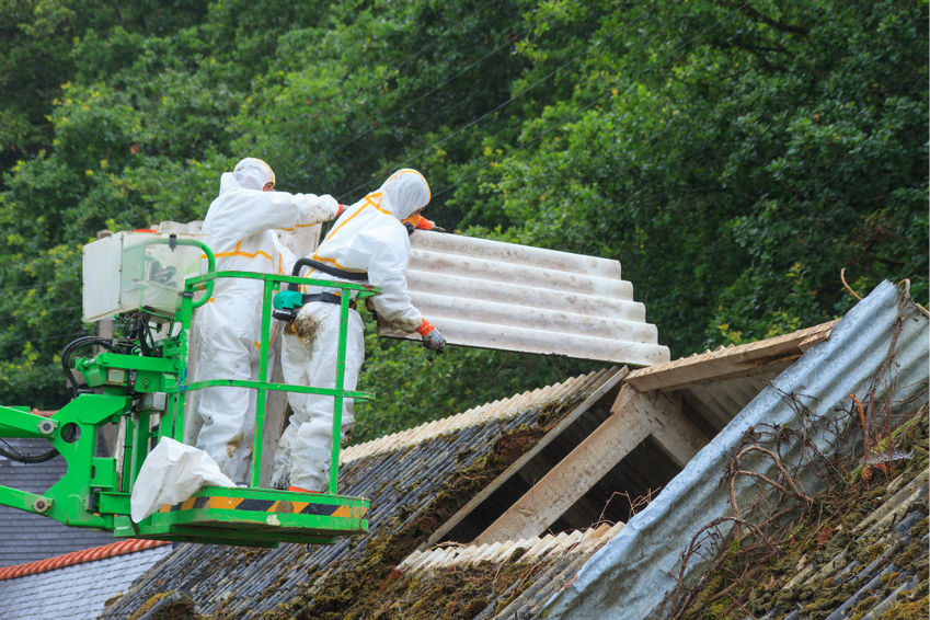 Removing and disposal of asbestos